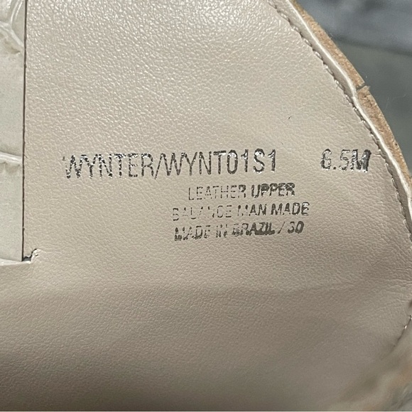 Steve Madden Women’s Wynter Leather Cowboy Boots - Bone Multi - Picture 13 of 15